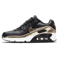 Nike Air Max 90 LTR Juoda Metalo Aukso Žvaigždė GS CD6864-008 36