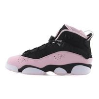 Jordan 6 Rings Juoda Rožinė Putplastis GS 323399-006 36