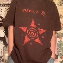 Alex G retas Grafinis Tamsaus Šokolado Medvilninis Marškinėlis Visų Dydžių S5XL Unisex Marškinėlis S brown