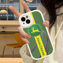 Green J-John Truck D-Deeres Phone Case For IPhone 11 12 13 14 15 16 Pro Max Plus Leather Cover iPhone 16pro max
