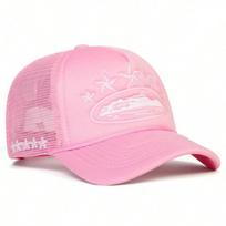 Siuvinėti raidėmis beisbolo kepurės Naujos Unisex Hip Hop Kvėpuojančios Asmeninės Apsaugos Nuo Saulės Tinklelio Universalios Street Fashion Trucker kepurės 55-60cm white