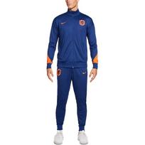 Nike Nyderlandų Strike Treningo Kostiumas Futbolo Marškinėlių Rinkinys Vyriškas Mėlynas/Oranžinis FJ2345-455 L
