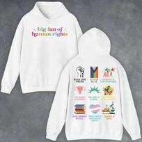 Didelis žmogaus teisių gerbėjas Marškinėliai Lygybės Marškinėliai Socialinio Teisingumo T-Marškinėliai Dydis S-3XL Unisex T-Marškinėliai M