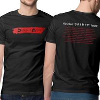 Depeche Mode Global Spirit Tour Marškinėliai dydis S5XL Unisex Marškinėliai S black