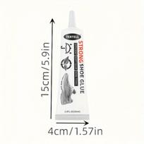 Strong Shoe Glue Efficient Soft Glue for Non-Toxic Bonding of Leather, Sneakers, And Athletic Shoes 60ml 3pc