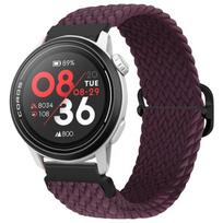 20/22 mm nailono pintas dirželis COROS APEX 4/PACE Pro/4 3 2, reguliuojama apyrankė CMF Watch 3/2/1 Pro Suunto Race 2/S/Run for COROS PACE Pro vyšnia