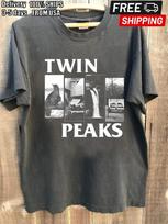Remake Twin Peaks Basic Charcoal T shirt Retro style classic tee S5XL NH16776 Unisex T-Shirt L black