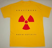 Retro KRAFTWERK RADIO-ACTIVITY 1975 Shirt Classic Yellow Unisex S-5XL LE273 Unisex T-Shirt XXL