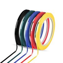 5 Rolls Whiteboard Tape Graphic Chart Tape 3mmX66m Art Tape Thin Pinstripe Tape Masking Tape for Gift Wrapping Craft Supplies
