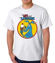 SKRUZDELĖ IR AARDVARKAS GRAFIINIS MEDVILNĖS T-shirt Pilno dydžio S5XL Unisex T-shirt XXL