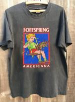 The Offspring Amerikos Turo 1999 m. Retro Anglies Spalvos Medvilninis Marškinėlis Unisex  KH16781 Unisex Marškinėlis XXL