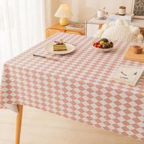 Stačiakampė plastikinė staltiesė PVC, atspari vandeniui nuo užsiteršimo, lauko valgomojo stalo užtiesalas 90x90cm