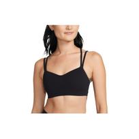 Nike Solid Low-Impact Support Sports Bra Women Underwear Black DO6609-010 S beige