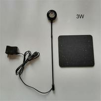 Plug in 3W 5W 7W LED Desk Lamp with Acrylic Board for Aquarium Nano Tank Betta Fish Tank Potted Succulent Plant 6000K cold white
