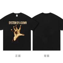 Streetwear System of a Down Dainininko Grupės Marškinėliai Vyrams Moterims Repo Marškinėliai Trumpomis Rankovėmis Vasarinis Topas Toksiškumas Muzikos Albumo Viršelis Rokas S