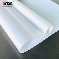 Baltas nepermatomas šilumos kontrolės langų plėvelė vitražo vinilas lipni tamsinanti lango lipdukas privatumui namų langų uždengimui 40x100 cm