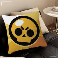 Cute Cartoon B-Brawl Game Cushion Cover Pillowcase Upholstery Sofa Throw Pillow Home Decor Pillowcas 30cmx30cm