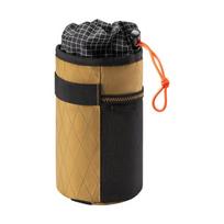 Cycling Drink Bag with Insulation, Mountain Bikes Water Kettle Carriers Bicycles Beverages Holder Water Bottle Carriers chaki