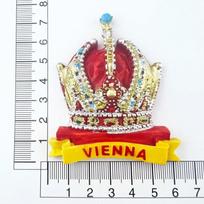 Austria Fridge Magnets Vienne Tourist Souvenirs Home Decor Austrian Crown Fridge Magnetic Stickers Wedding Gifts