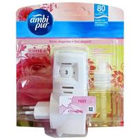 AMBI PUR Namų bazė + Įkroviklis Gėlės ir gaivikliai Žvakės Deodorantas