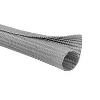 Savaime užsidengianti pinta mova 5 8 10 13 16 19 25 32mm PET izoliuota kabelio apvija kompiuterio TV laidams apsaugoti linijos apvyniojimo dangtelis 3mm&3 meters balta