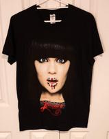 JESSIE J 2012 Heartbeat Tour Australijos ir Azijos etapas Muzikinis marškinėlis. Juoda Dydis M. Unisex marškinėliai S