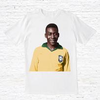 PELE TShirt. Brazil. Brasil. Unisex T-Shirt S beige