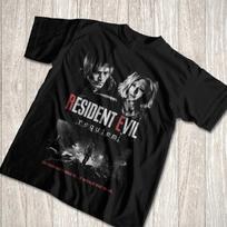 Resident Evil Requiem Leon kennedy Tshirt Gif For Fan Unisex T-Shirt S