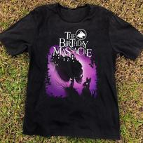 The Birthday Massacre Grupės Muzika Juodi Marškinėliai Medvilniniai Pilno Dydžio KK125 Unisex Marškinėliai L purple