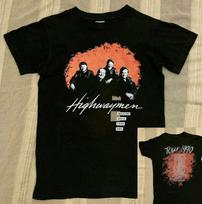 Highwaymen marškinėliai Vintage 90-ųjų Highwaymen 1990 m. turas Koncertiniai marškinėliai Unisex marškinėliai XXXL orange