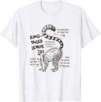 Trendy RingTailed Lemur Facts TShirt Unisex T-Shirt S
