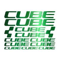 CUBE Dviratis Rėmo Lipdukai Dviračio Decal Aksesuarai Cube Plento Dviračio Kėbulas Vinilinė Lipdukas 34cm X 26cm