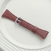 Slim Artificial Leather Loop for Samsung Galaxy Fit 3 Lady Strap for Samsung Galaxy Fit3 Mini Buckle Correa Samsung Galaxy Fit 3 raudona