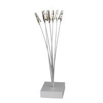 Silver Base Photo Clips Holder Table Number Clamps Home Office Desk Paper Organizer Tree Style Wedding Pictures