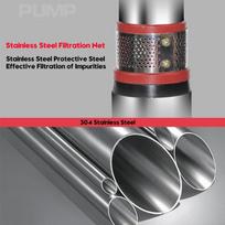 Panardinamas siurblys Alternatyvi energija Saulės energija varomas panardinamas siurblys Kėlimas 50m Sodo namų gilaus šulinio vandens nuolatinės srovės siurblys DC 48V/60V 500W 48V/60V