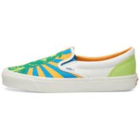 Vans John Van Hamersveld x OG Classic Slip-On Sunrise Unisex Sneakers Yellow Thundercloud VN000UDFQLW 44.5 white