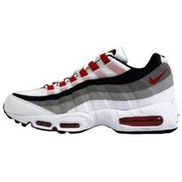 Nike Air Max 95 OG Comet Red 2026 Vyriški sportbačiai Balti Neutraliai pilki Vidutinio pilkumo IB7862-100 40.5