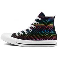 Converse Chuck Taylor All Star Sprogstančios žvaigždės Aukštakulnės Espadrilės Moteriškos Juodos 36