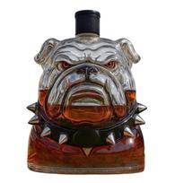 Bulldog Whiskey Bottle Glass Bulldog Liquor Decanter For Wine Whiskey Alcohol Dispenser Collectible Home Decor CN
