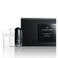Shiseido Men Ultimune Bandomasis rinkinys Apima veido ir serumo kelioninį rinkinį odai Dovana vyrams (Mažas) - Valiklis, Tonikas, - Vyriški