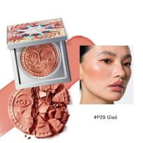 Girlcult Emotion Blush,Powder Blush Texture,Natural Flush,Long-Lasting Pigment,Complexion Brightening,Sweet Makeup,Winter Luxury gumos spalvos