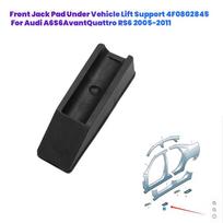 Automobilio priekinis domkrato atraminis blokelis po transporto priemonės keltuvu 4F0802845 Skirtas A6/S6/Avant/Quattro RS6 2005-2011 Kėlimo taško blokelis juoda