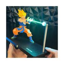 Dragon Ball Goku Kamehameha Žaislas Naktinė Lempa Anime Vaikų Kambario Dovana Kolekcionieriams
