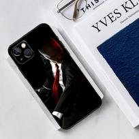 Man Hitman Agent Silicone Case For iPhone 13 11 14 12 Pro Max X XR XS Max 6 7 8 Plus SE2 13 Mini Soft Cover iPhone 12 mini