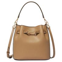 Michael Kors Carson kibiro formos rankinė su reguliuojamu nuimamu peties dirželiu Moteriškos rankinės Camel 35S6G2ZC1B-BRN/BRC/MNGO Basic Set (Bag+Dust Bag) brown