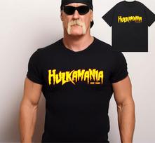 Hulk Hogan RIP Hulkamania Grafiniai Marškinėliai Imtynių Legenda Viršutiniai Drabužiai Trumpomis Rankovėmis Marškinėliai Vyriški Retro Apvalia Kaklo Išplėstiniai Medvilniniai T... S įvairiaspalvis