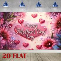 2D Pastel Rainbow Balloon Backdrop for Baby Shower & Birthday 47.2x31.5inch/120*80cm
