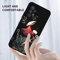 H-Hollow Knight Silksong Phone Case For Samsung S25,S24,S23,S22,S21,S20,S10,Ultra,Plus,Lite,FE,Soft Silicone Black Cover Samsung S20fe