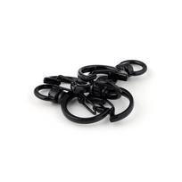 5Pcs/Lot Metal Moon Shape Lobster Clasp Hooks Key Rings Key Chain Connectors for DIY Jewelry Making Accessories Supplies 5pcs juoda