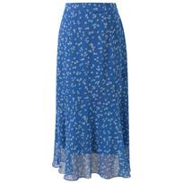 Sancai Plus Size Floral High-Waist Maxi Skirt XXXL